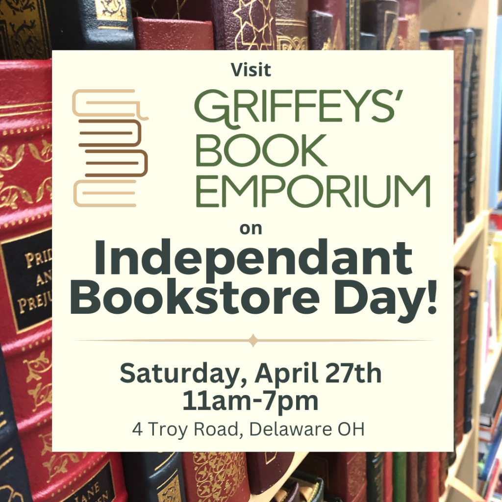 Saturday, April 27th is Independent Bookstore Day!